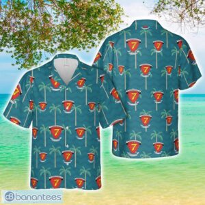 US Marine 1st Marine Division 7th Marine Regiment AKA RCT-7 Hawaiian Shirt Product Photo 1