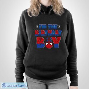 Im The Birthday Boy Spider Family Matching Shirt - Unisex Pullover Hoodie