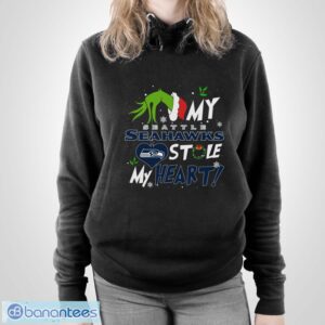My Seattle Seahawks Stole My Heart Shirt Sweatshirt Hoodie - Unisex Pullover Hoodie