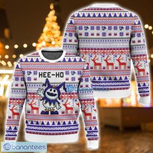 Hee-Ho, Jack Frost Shin Megami Tensei Ugly Christmas Sweater Holiday Gift For Family Christmas Sweater Product Photo 1
