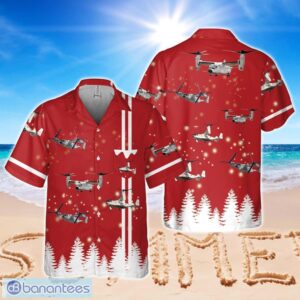 US Navy CMV-22B Osprey Christmas Hawaiian Shirt Beach Summer Shirt Product Photo 1