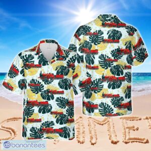 London and North Western Railway 'Extra Large Bloomer' 2-2-2 Locomotive No. 372 Hawaiian Shirt Aloha Beach Shirt Product Photo 1
