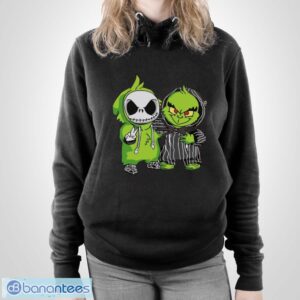 Grinch Christmas Sweatshirt, Xmas Gift Hoodie, Jack Skellington Youth Sweatshirt - Unisex Pullover Hoodie