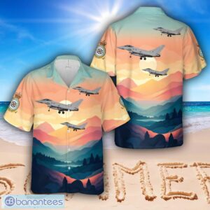 Royal Air Force Typhoon FGR4 ZK378 '378' Of No. II (AC) Squadron RAF Hawaiian Shirt Aloha Beach Shirt Product Photo 1