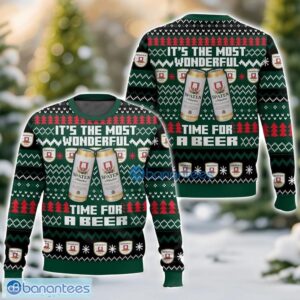 Spaten It’s the Most Wonderful time for a Beer 3D Ugly Christmas Sweater Unisex Sweater Christmas Gift Product Photo 1