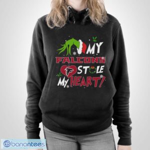 My Atlanta Falcons Stole My Heart Shirt Sweatshirt Hoodie - Unisex Pullover Hoodie