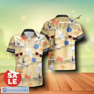 Grey Goose Vodka Summer Seafood Combo Hawaiian Shirt & Shorts For Men Women Product Photo 2