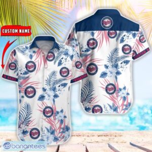MLB Minnesota Twins Hawaiian Shirt Flower Baseball Aloha Shirt Product Photo 1