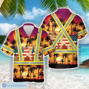 Oilfield Worker 3D Hawaiian Shirt Beach Shirt Product Photo 1