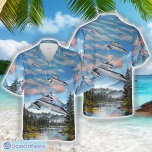 US Air Force SR-71A Blackbird Bodonian Express Hawaiian Shirt Beach Shirt Product Photo 1