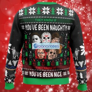 An Ugly Slasher Horror Movie Ugly Christmas Sweater Full Over Print Product Photo 2