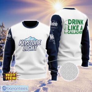 Modelo Drink Like A Gallagher Patrick Day 3D Print Sweater Christmas Gift Holiday Sweater Product Photo 1