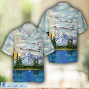 US Navy F-8C (F8U-2) Crusader VF-84 Jolly Rogers, AG200 -145559. CVG-7, USS Independence CVA-62, 1962 Hawaiian Shirt Beach Shirt Product Photo 1