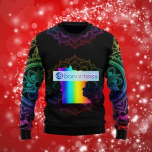 Awesome Minnesota Christmas Sweater Full Over Print Product Photo 1