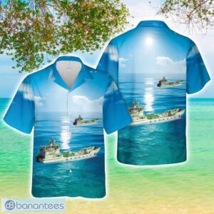 Royal Australian Navy boat L130 HMAS Wewak Hawaiian Shirt Product Photo 1