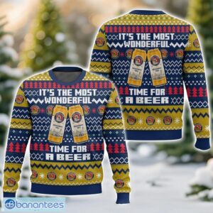 Paulaner It’s the Most Wonderful time for a Beer AOP Ugly Christmas Sweater Gift For Family Chrismas Gift Product Photo 1