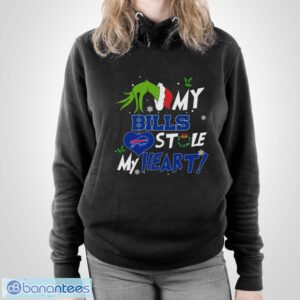 My Buffalo Bills Stole My Heart Shirt Sweatshirt Hoodie - Unisex Pullover Hoodie