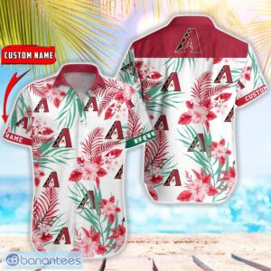 MLB Arizona Diamondbacks Hawaiian Shirt Flower Baseball Shirt For Fans Product Photo 1