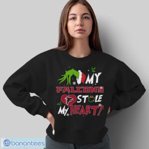 My Atlanta Falcons Stole My Heart Shirt Sweatshirt Hoodie - Sweatshirt