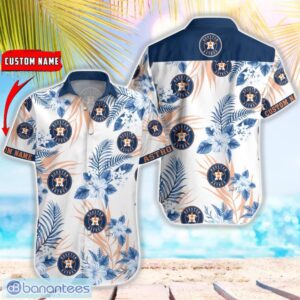 MLB Houston Astros Hawaiian Shirt Flower Baseball Aloha Shirt Product Photo 1