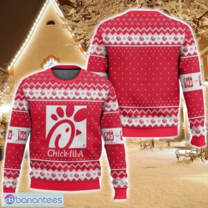 Chick-fil-A Ugly Christmas Sweater For Men And Women Christmas Holiday Gift Family Gift Product Photo 1