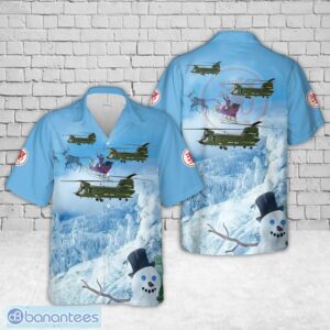 C Company – Crimson Tide, 228th Assault Support Helicopter Battalion (ASHB) 66-19006 CH-47A Christmas Hawaiian Shirt Product Photo 1