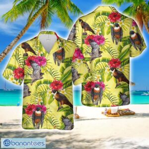 Orange Breasted Falcon Hawaiian Shirt Beach Shirt Product Photo 1