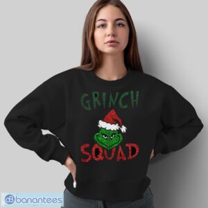 Grinch Squad Shirt, Retro Christmas Shirt - Sweatshirt