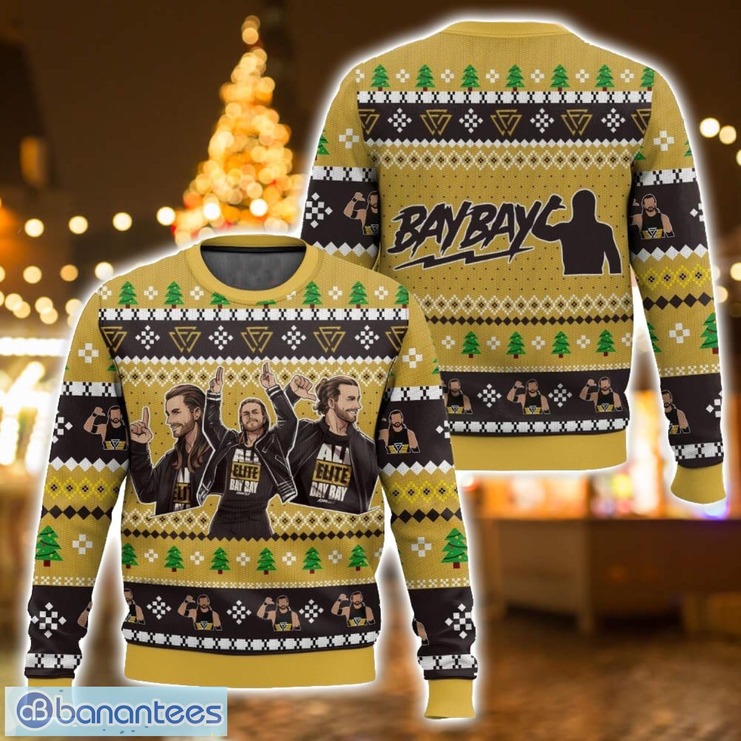 adam cole aop ugly christmas sweater gift for family chrismas gift image Adam Cole AOP Ugly Christmas Sweater Gift For Family Chrismas Gift Product Photo 1