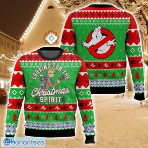 Ghostbusters, Looking for Christmas Spirit Ugly Christmas Sweater Christmas Gift For Family Holiday Gift Product Photo 1