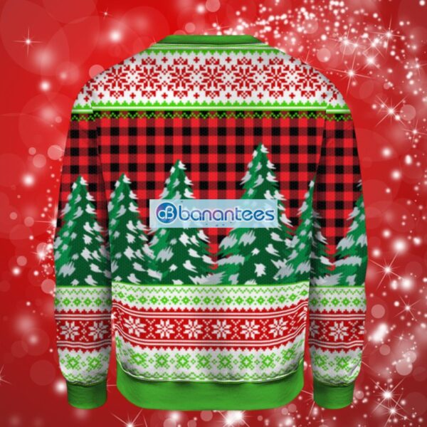 All I Want For Christmas Rip Knitted Christmas Ugly Sweater Full Over Print Product Photo 2