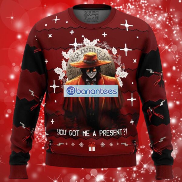 Alucard Hellsing Ugly Christmas Sweater Full Over Print Product Photo 1