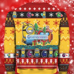 Among Us Minion Ugly Christmas Sweater Full Over Print Product Photo 2