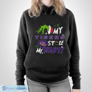 My LSU Tigers Stole My Heart Shirt Sweatshirt Hoodie - Unisex Pullover Hoodie