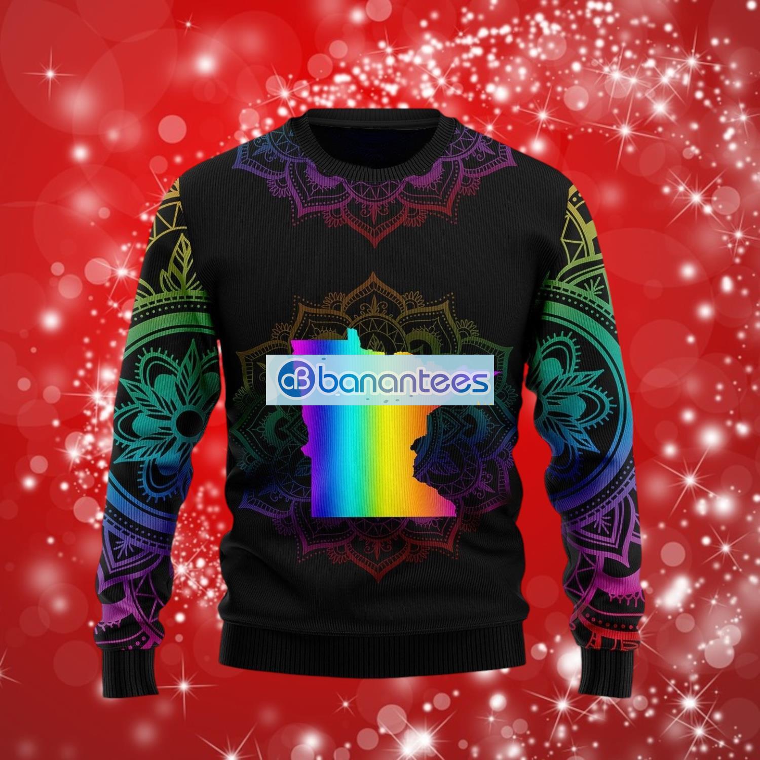 awesome minnesota christmas sweater full over print image Awesome Minnesota Christmas Sweater Full Over Print Product Photo 1