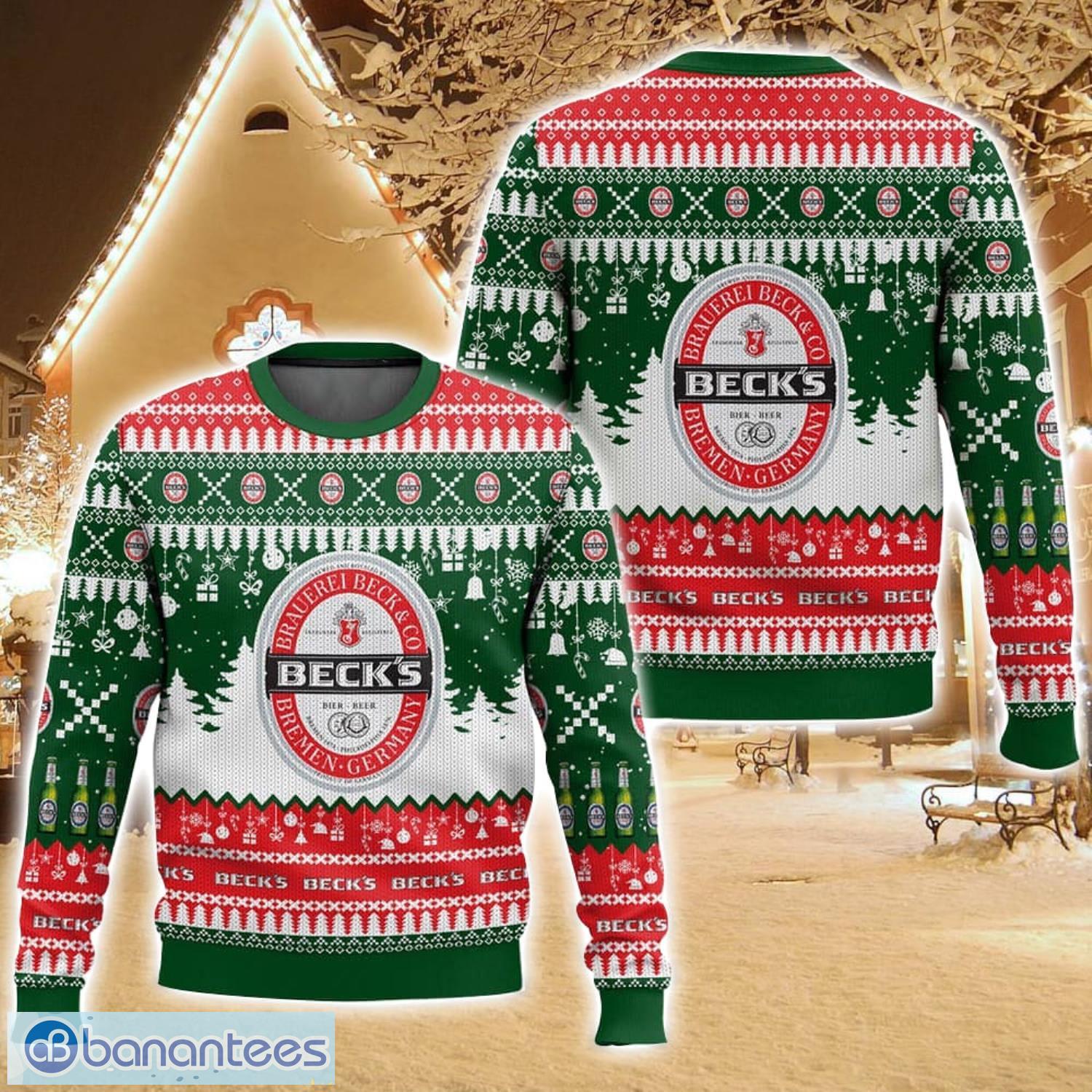 becks german beer ugly christmas sweater for men and women christmas holiday gift family gift image Beck’s German Beer Ugly Christmas Sweater For Men And Women Christmas Holiday Gift Family Gift Product Photo 1