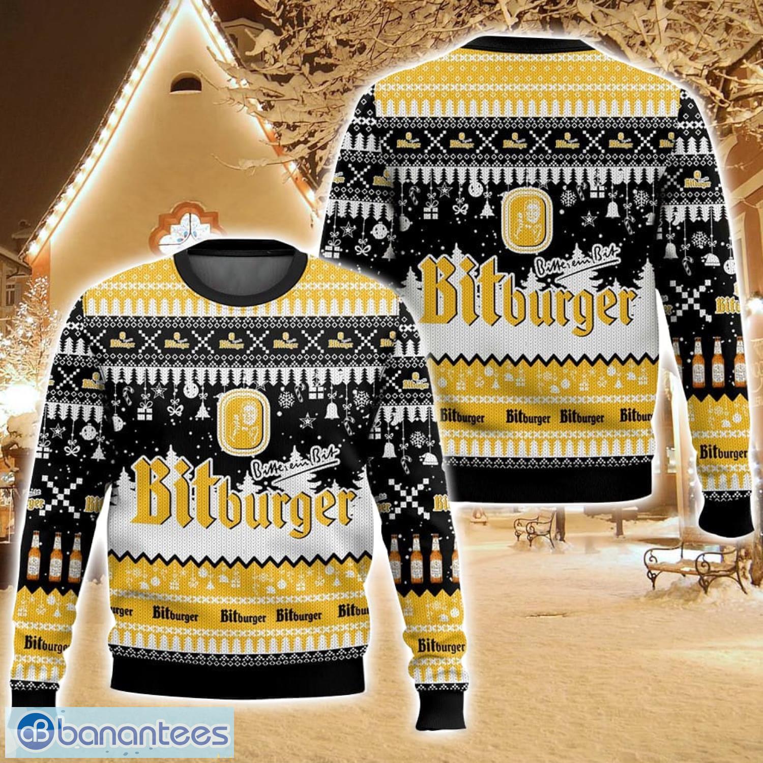 bitburger german beer ugly christmas sweater for men and women christmas holiday gift family gift image Bitburger German Beer Ugly Christmas Sweater For Men And Women Christmas Holiday Gift Family Gift Product Photo 1