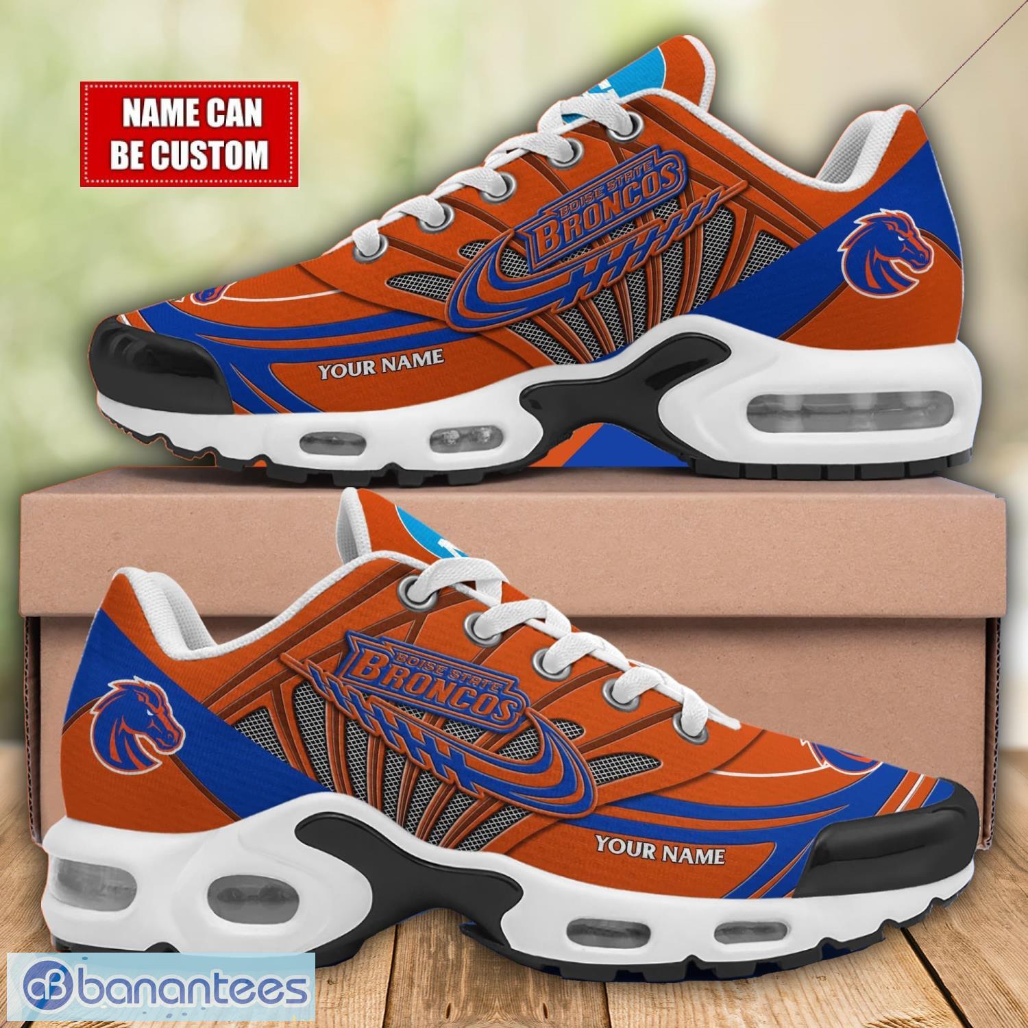 boise state broncos tn shoes air cushion sports shoes custom name gift ideas image Boise State Broncos TN Shoes Air Cushion Sports Shoes Custom Name Gift Ideas Product Photo 1