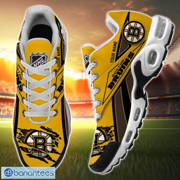 Boston Bruins Air Cushion Sports Shoes Custom Name Gift TN Shoes Sneakers For Fans Men Women Team Shoes Product Photo 2