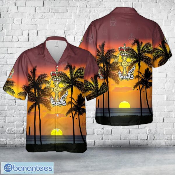 British Army Queen Alexandra's Royal Army Nursing Corps (QARANC) Hawaiian Shirt Beach Summer Shirt Product Photo 1