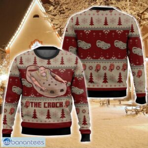 The Crock The Rock Meme Ugly Christmas Sweater Christmas Gift For Family Holiday Gift Product Photo 1