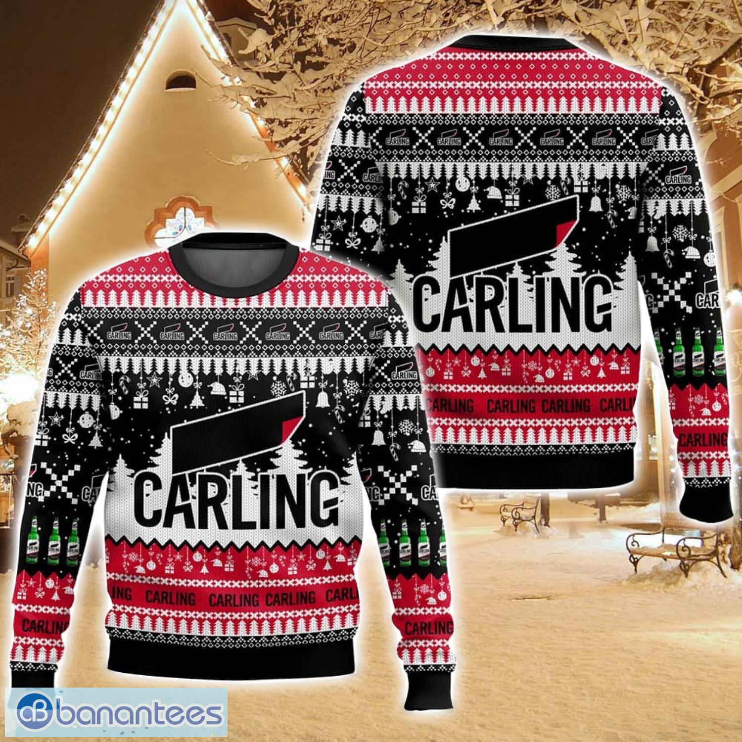 carling united kingdom beer ugly christmas sweater for men and women christmas holiday gift family gift image Carling United Kingdom Beer Ugly Christmas Sweater For Men And Women Christmas Holiday Gift Family Gift Product Photo 1