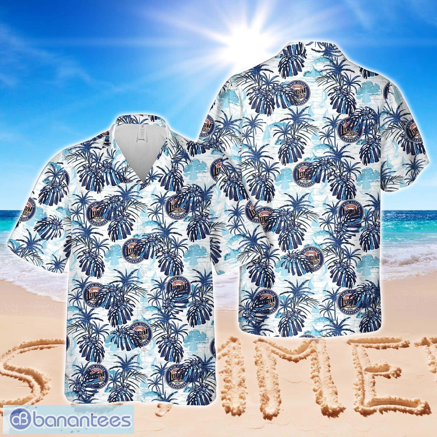 carpenters local 322 hawaiian shirt image Carpenters Local 322 Hawaiian Shirt Product Photo 1