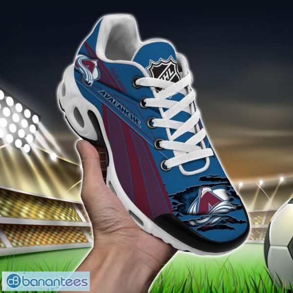 Colorado Avalanche Air Cushion Sports Shoes Custom Name Gift TN Shoes Sneakers For Fans Men Women Team Shoes Product Photo 1