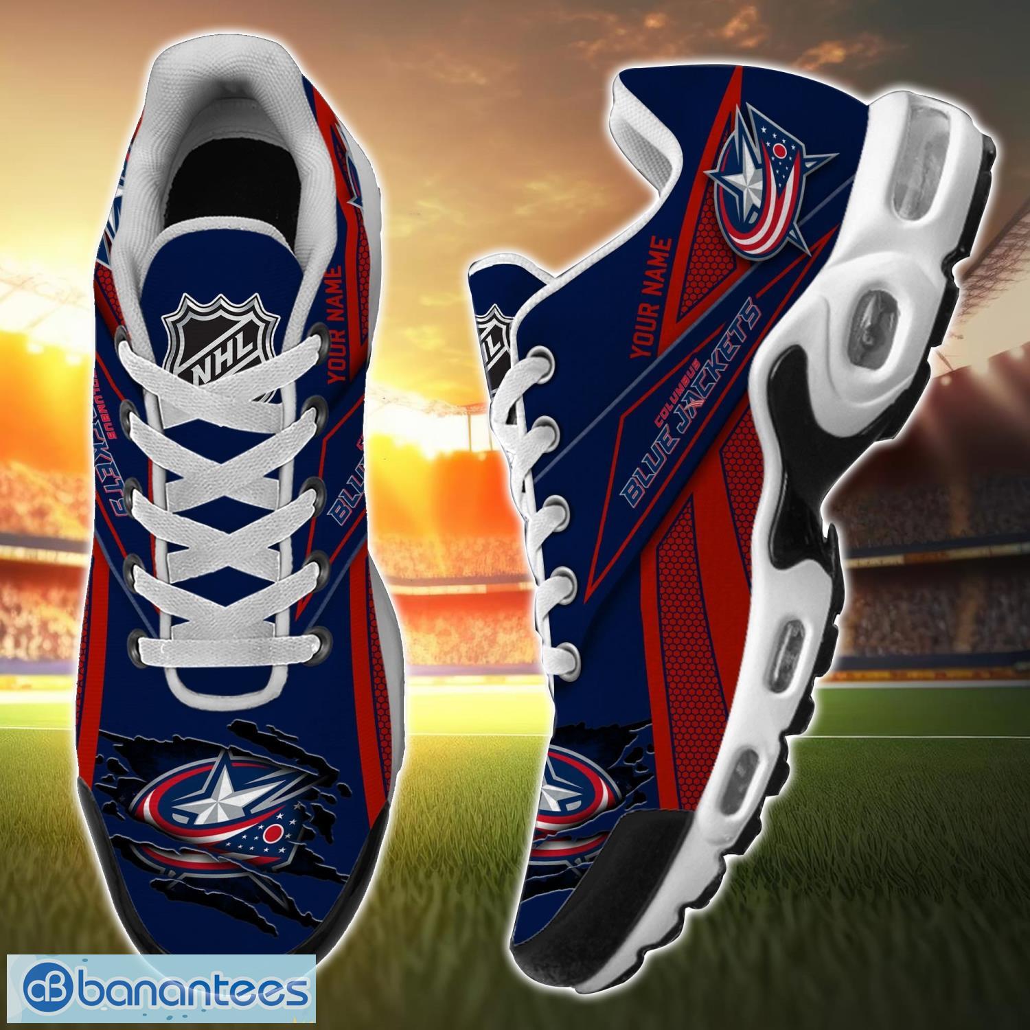 columbus blue jackets air cushion sports shoes custom name gift tn shoes sneakers for fans men women shoes 1 image Columbus Blue Jackets Air Cushion Sports Shoes Custom Name Gift TN Shoes Sneakers For Fans Men Women Shoes Product Photo 2