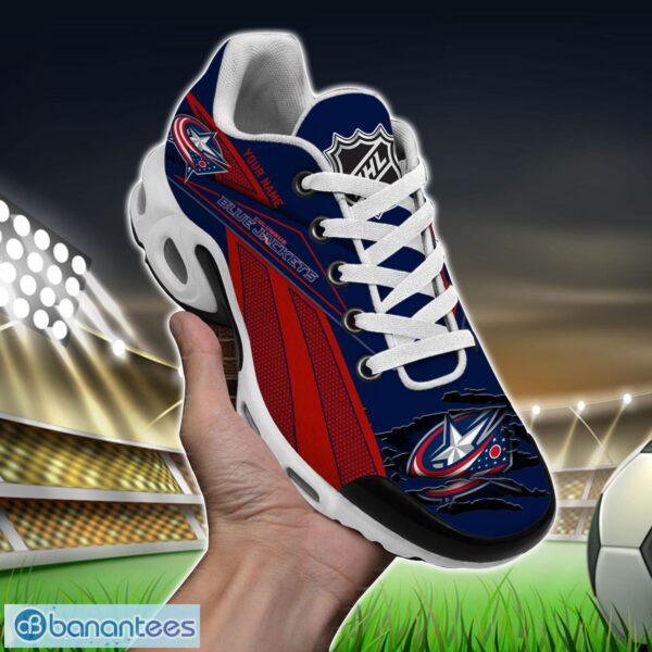 Columbus Blue Jackets Air Cushion Sports Shoes Custom Name Gift TN Shoes Sneakers For Fans Men Women Shoes Product Photo 1