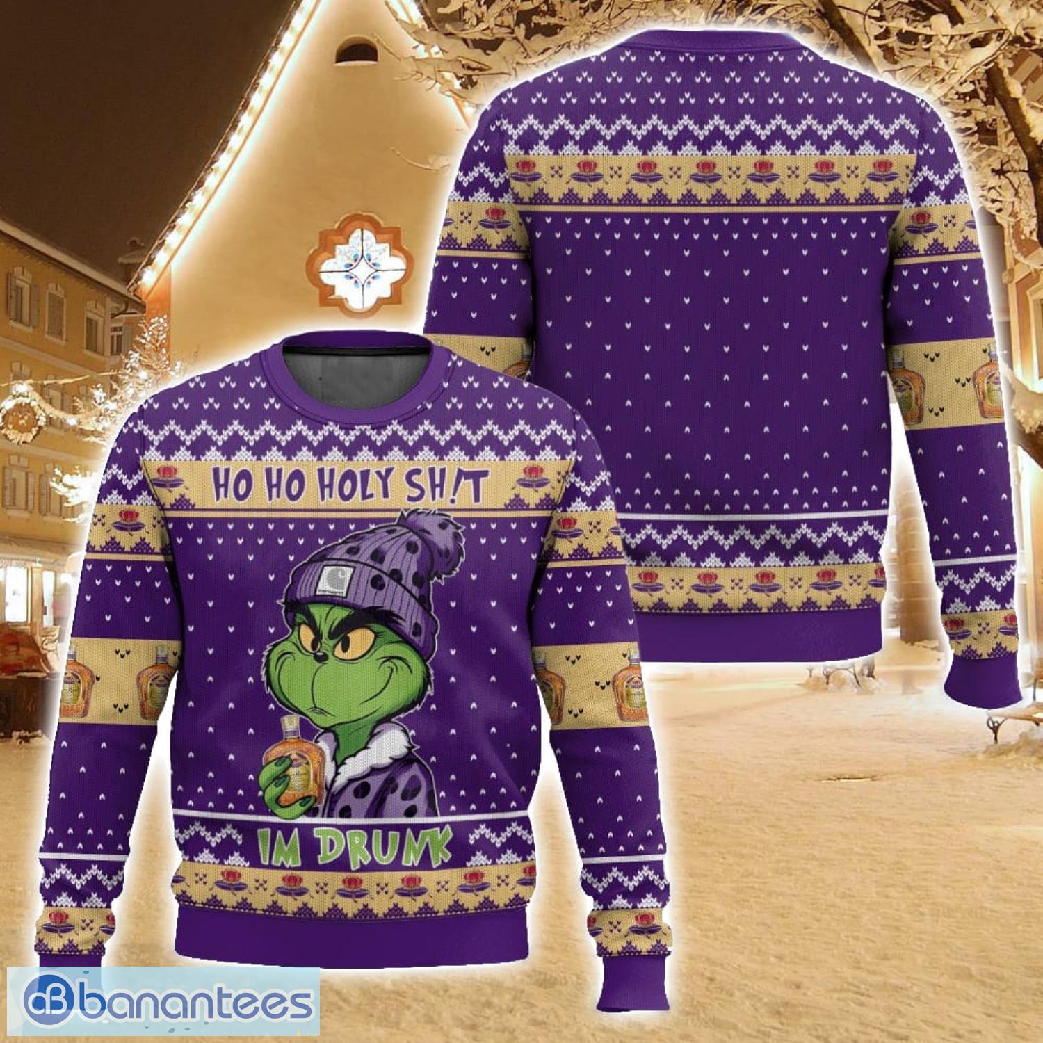 crown royal ugly christmas sweater for men and women christmas holiday gift family gift image Crown Royal Ugly Christmas Sweater For Men And Women Christmas Holiday Gift Family Gift Product Photo 1