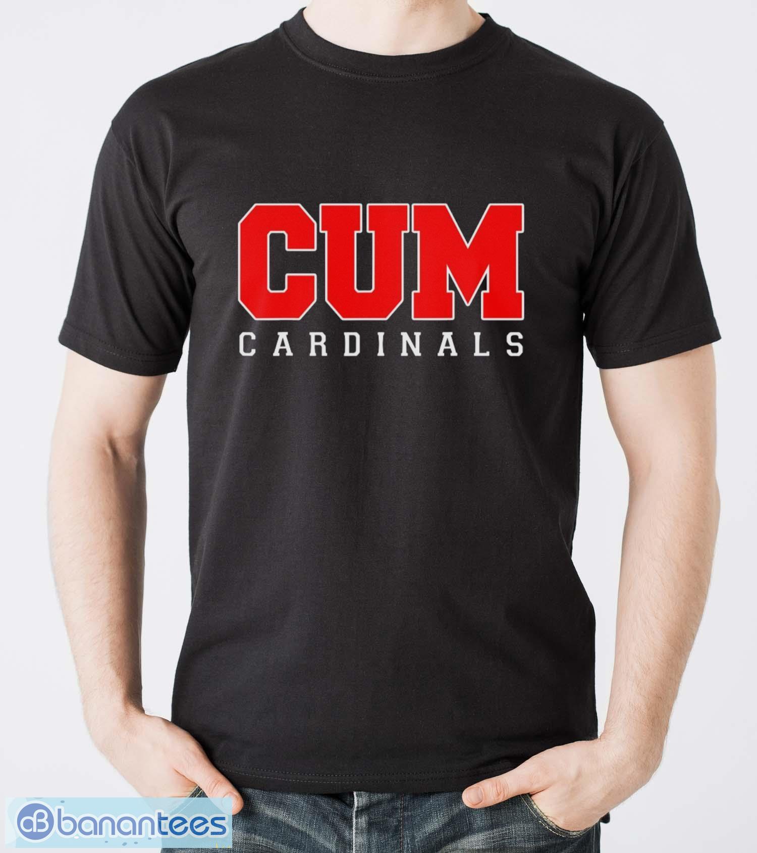 cum cardinals christian university michigan shirt image CUM Cardinals Christian University Michigan Shirt - Men T-Shirt