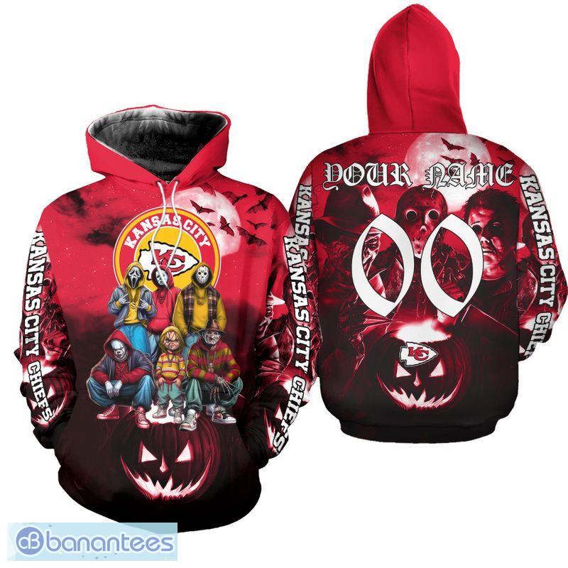 custom number and name kansas city chiefs devil red halloween hoodie gift fans image Custom Number And Name Kansas City Chiefs Devil Red Halloween Hoodie Gift Fans - Custom Number And Name Kansas City Chiefs Devil Red Halloween Hoodie Gift Fans