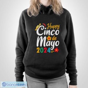 Happy Cinco de Mayo 2024 Mexico Shirt - Unisex Pullover Hoodie